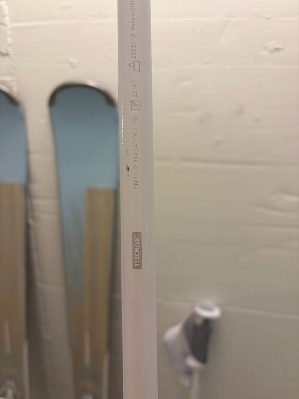 Decathlon Sci: Ski Set Wedze 156 cm mit Stöcken gebraucht – Usato da Bülach venduto da meverick 5