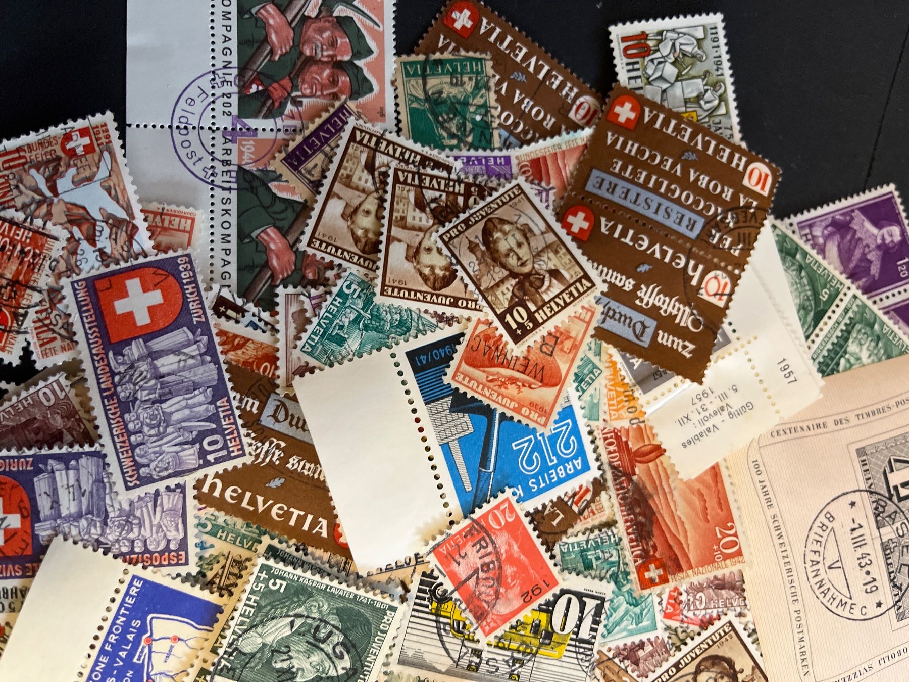 Tutti i francobolli: Briefmarken Lot ab Fr. 1.- – Usato da Dagmersellen venduto da wyss1982 6