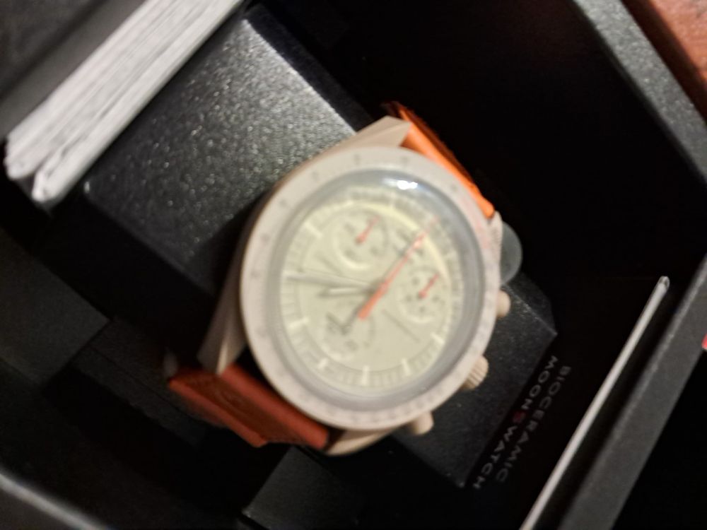 Swatch Orologi: Swatch x Omega Moonswatch Mission to Jupiter (Ostrich) – Nuovo e nell'imballaggio originale da Niederhasli venduto da zvb_fgn2 3