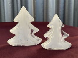 2er Set Glas Tannenbäume von Leonardo!