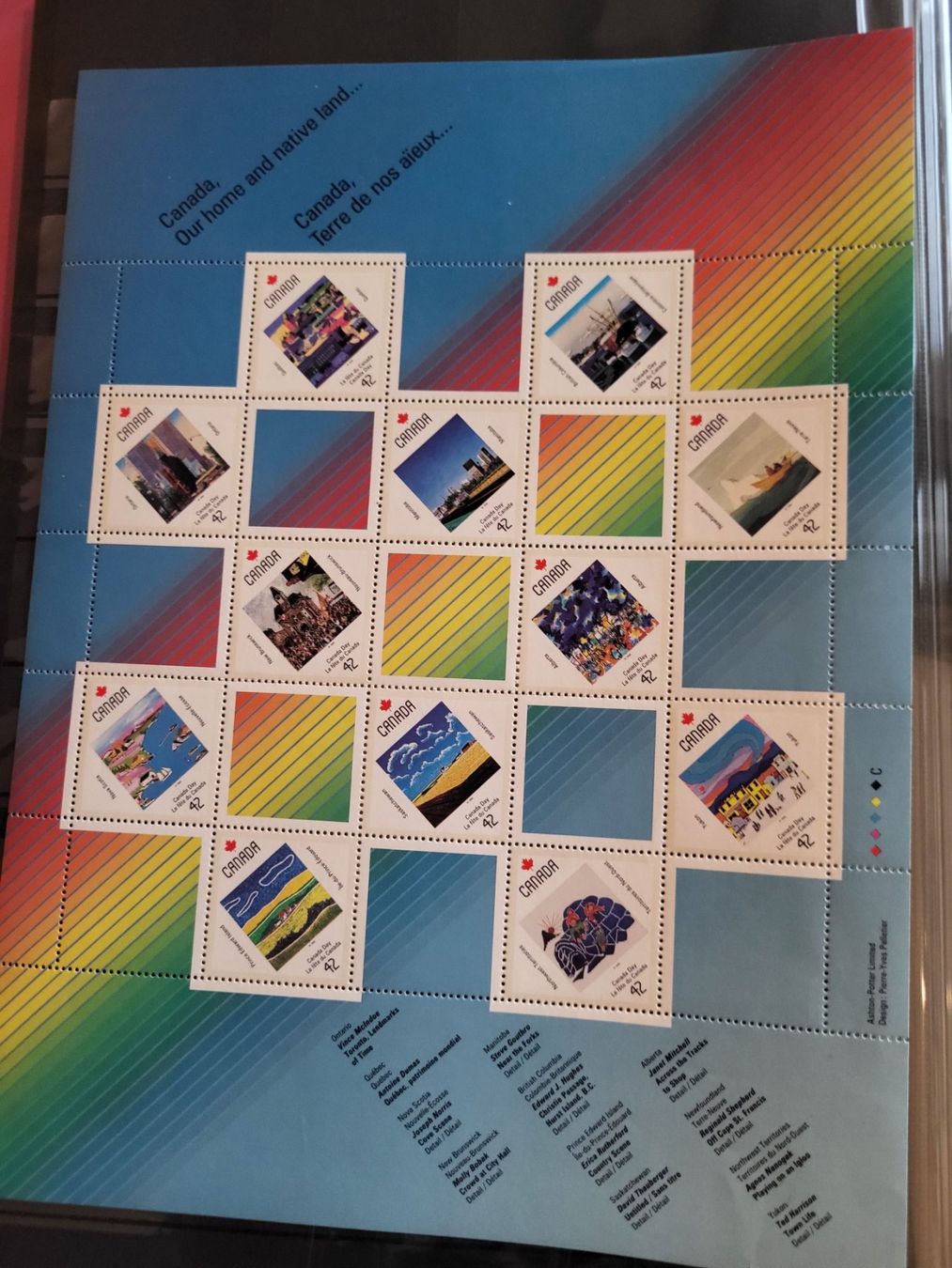 Tutti i francobolli: Canada 12er Briefmarkenblock – Nuovo (secondo la descrizione) da Rümlang venduto da Turrin