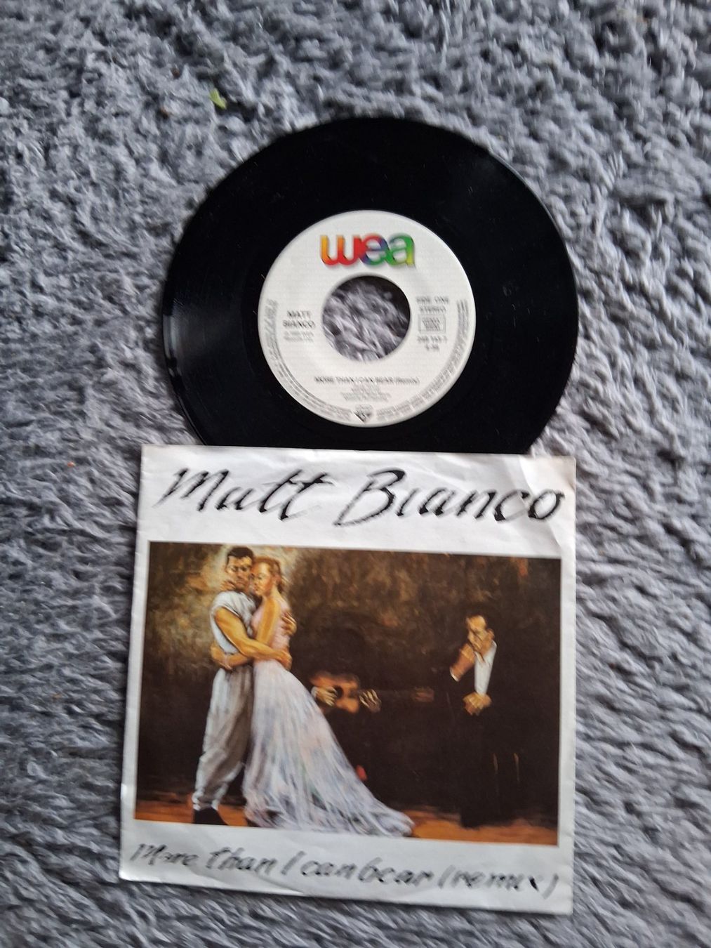 Dischi in vinile: MATT BIANCO    MORE THAN I CAN BEAR     7NER SINGLE – Usato da Wetzikon ZH venduto da Ramones01