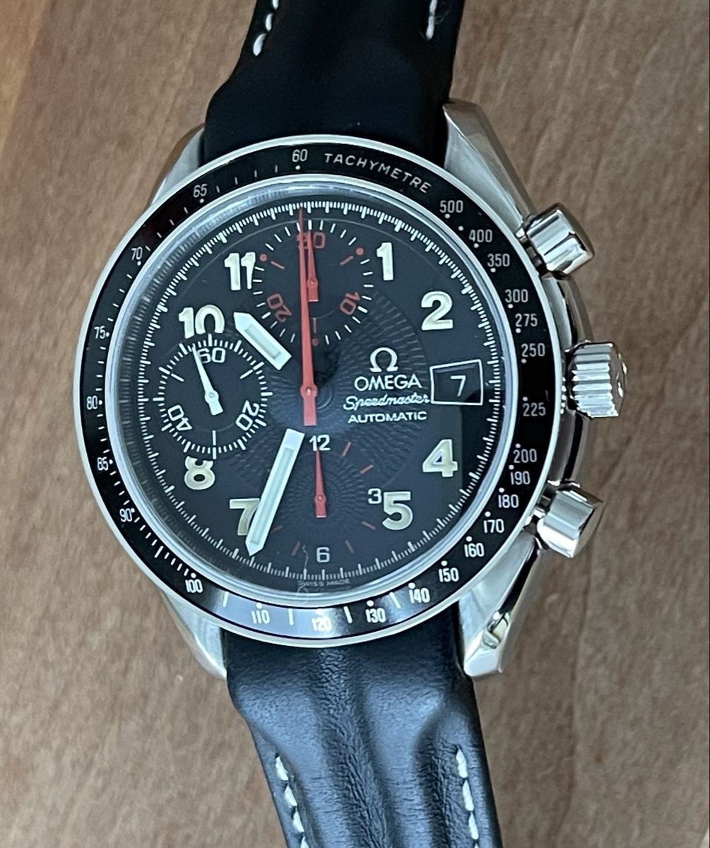 Omega Orologi: 1998 Omega Speedmaster Auto Chrono Ref. 3813.53 revidiert – Usato da Embrach venduto da Canderau 4