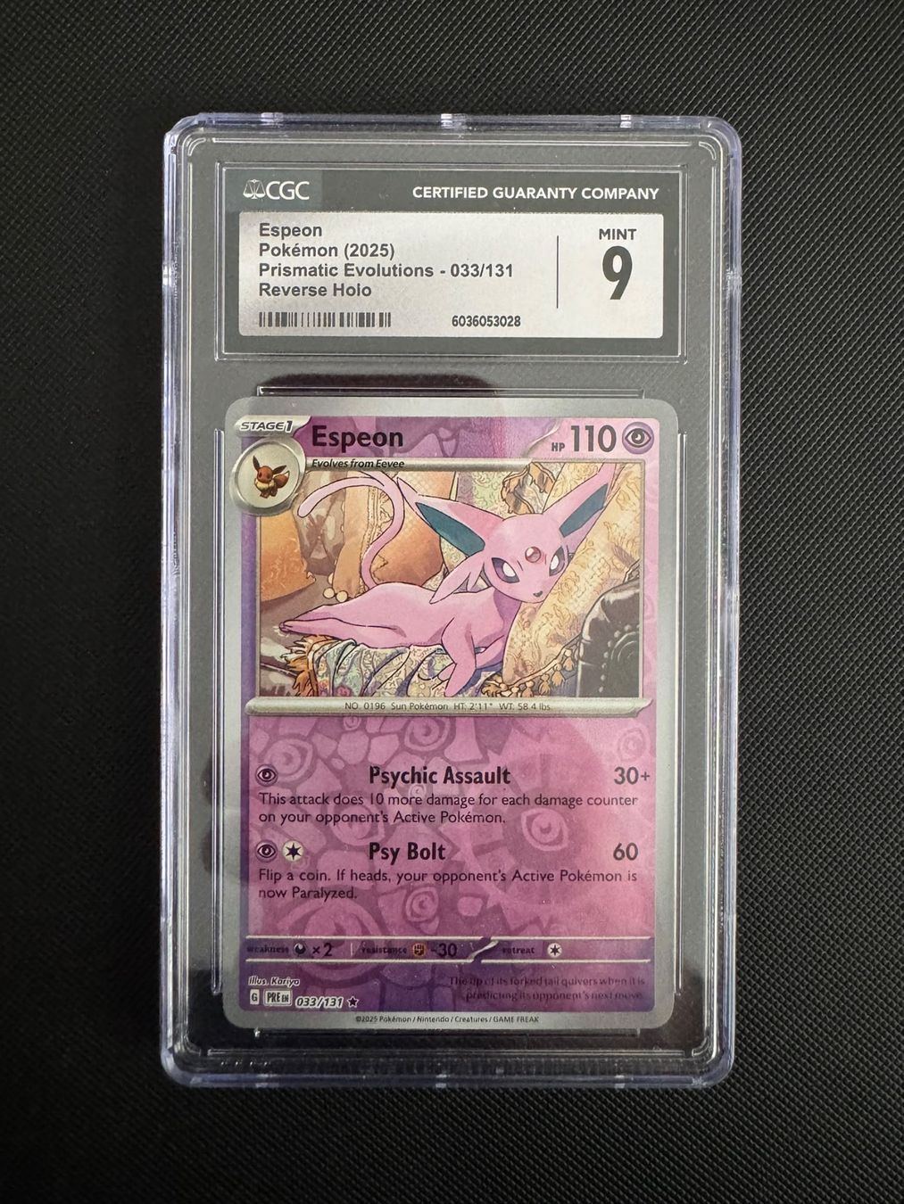 Pokémon Carte collezionabili: Pokémon Espeon 033/131 – Usato da Seuzach venduto da provenzano18