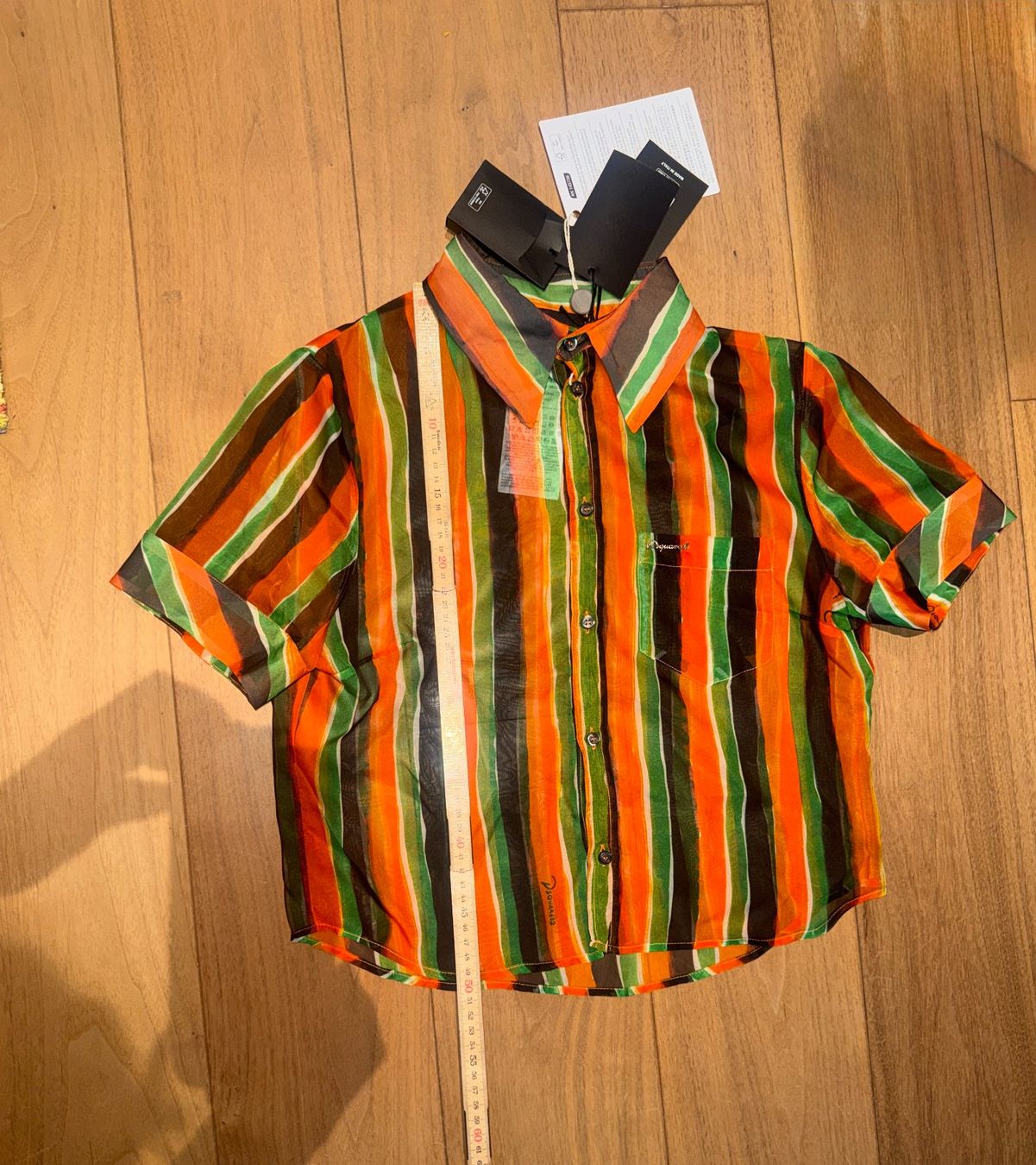 Dsquared2 Camicette: New Dsquared2 sheer blouse - FR 36 – Nuovo e nell'imballaggio originale da St-Sulpice VD venduto da juhdu 1