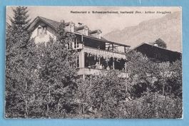 Iseltwald - Restaurant Schweizerheimat - Post Bönigen - 1908