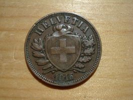 (N2) 2 Rappen 1915
