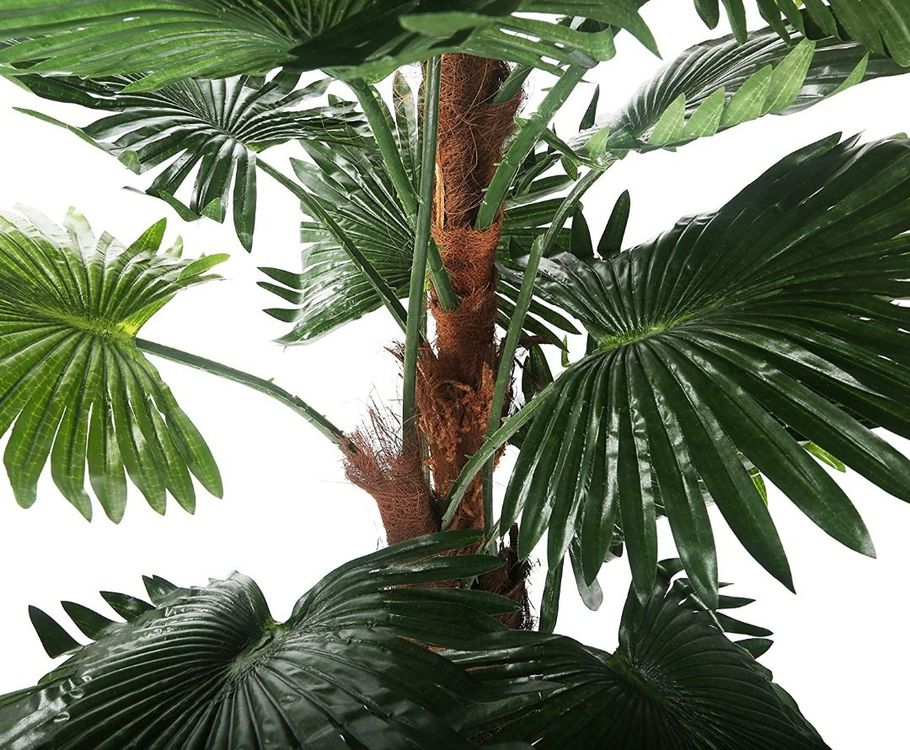 Palme Kunstpalme 1,22m mit Übertopf Kaufen auf Ricardo