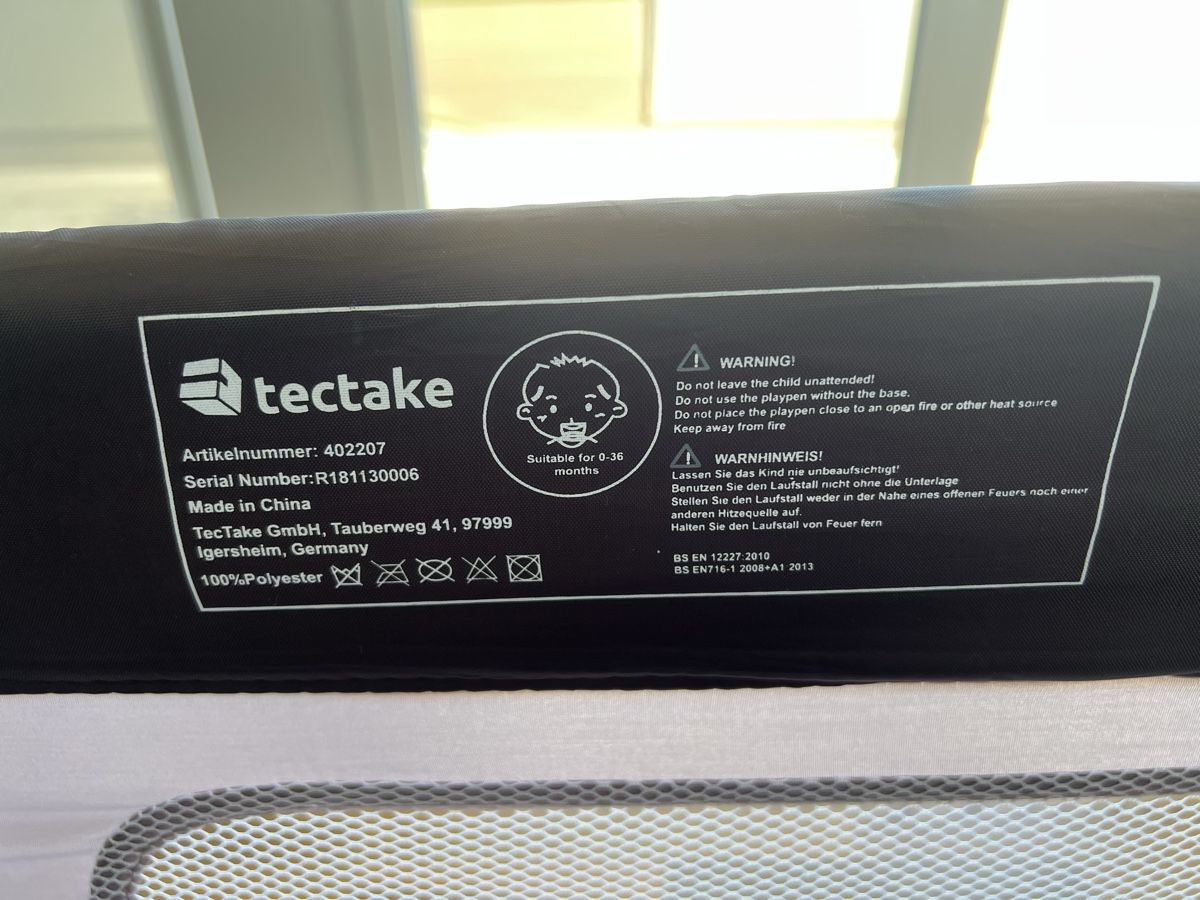 Box & Barriere di sicurezza: Tectake Reisebett / Laufgitter – Usato da Kirchberg BE venduto da WERCAS 2