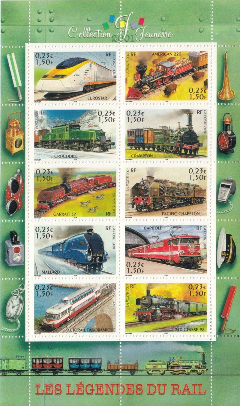 Tous les timbres: Frankreich 2001 postfrisch – D'occasion à Bürglen TG par StampGraf 6