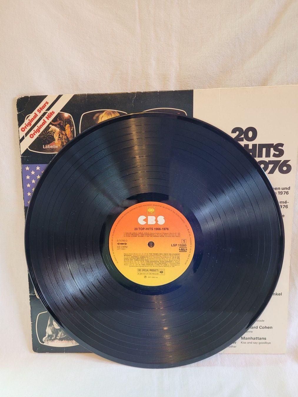 Schallplatten: Vinyle CBS 20 Top-Hits 1966-1976 – Gebraucht aus la Chaux-de-Fonds von Lampe 1