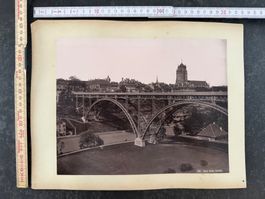 2 Fotos Bern BE Brücke Schilthorn Blüemlisalp Gspaltenhorn