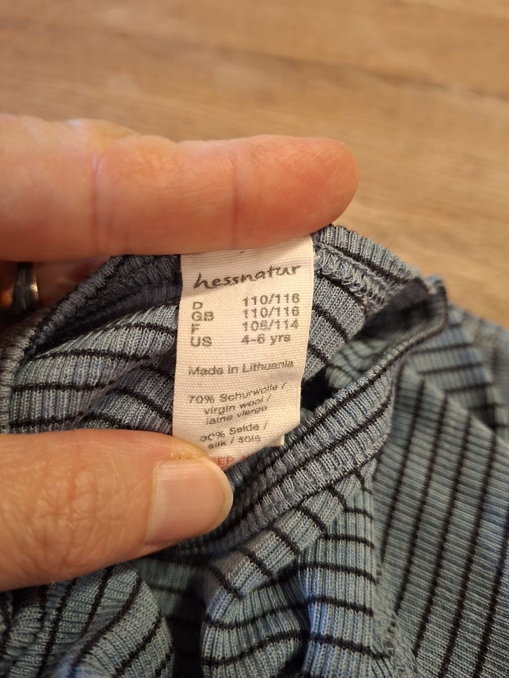 Hessnatur Pullover & Sweatshirts: Langarm Shirt Merino/Seide – Gebraucht aus Steinen von Bunzli90 2