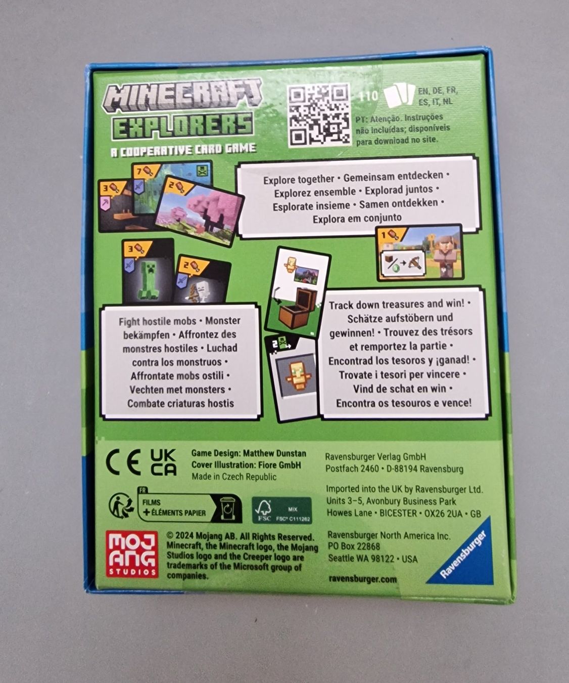 Ravensburger Giochi: Minecraft Explorers Kartenspiel - Neu – Nuovo e nell'imballaggio originale da Oberuzwil venduto da aseinkaufswelt 1