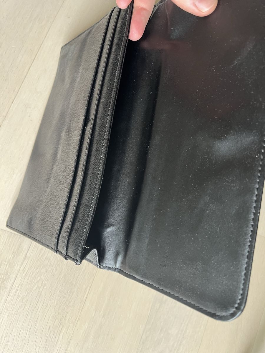Borse: Stylish Black Deri Mode Clutch – Usato da Basel venduto da Rohan_007 2