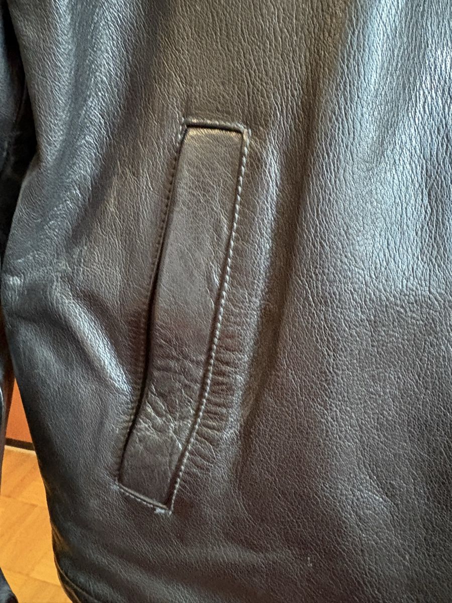 Giacche: Bikerjacke echt Leder schwarz – Usato da Brittnau venduto da Regi_G 4