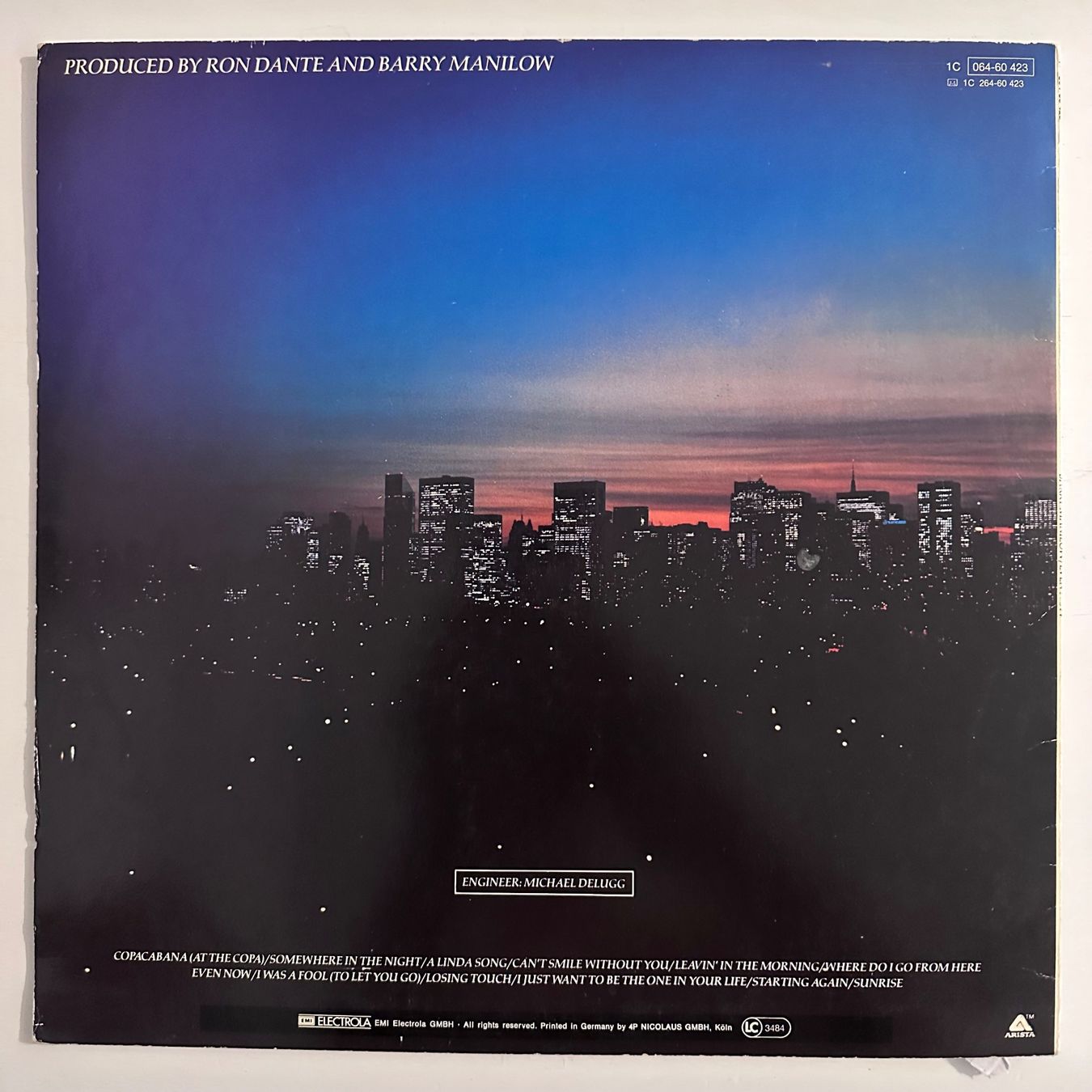 Dischi in vinile: LP - Barry Manilow - Even Now – Usato da Breganzona venduto da Onairda75 1