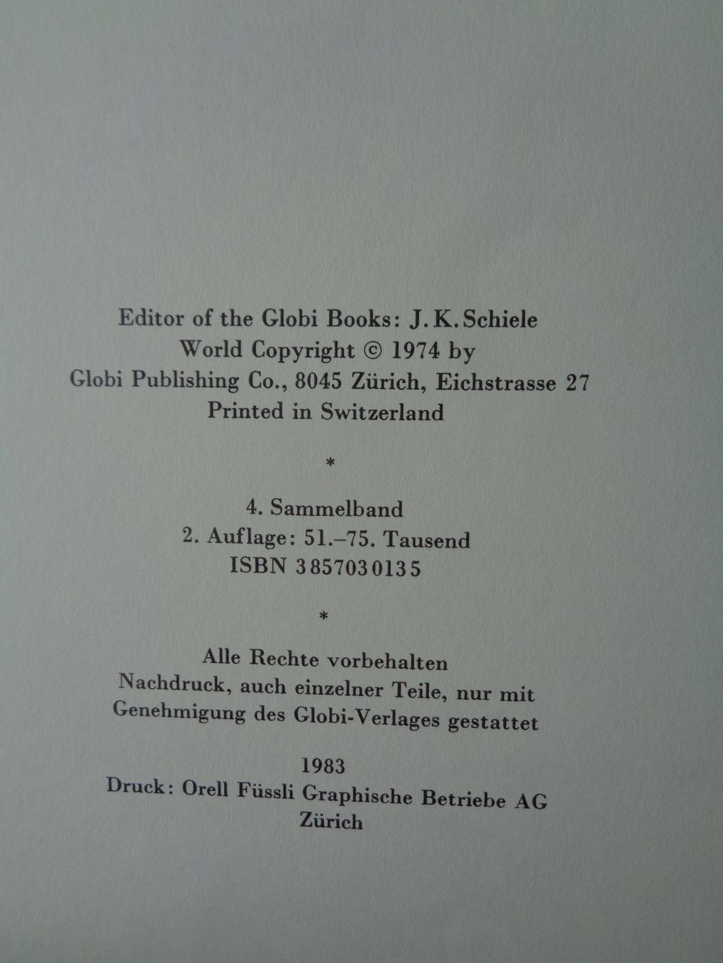 Libri: Die 100 lustigsten Globi-Streiche - 2. Auflage 1983 – Usato da Chur venduto da Oregano1 2