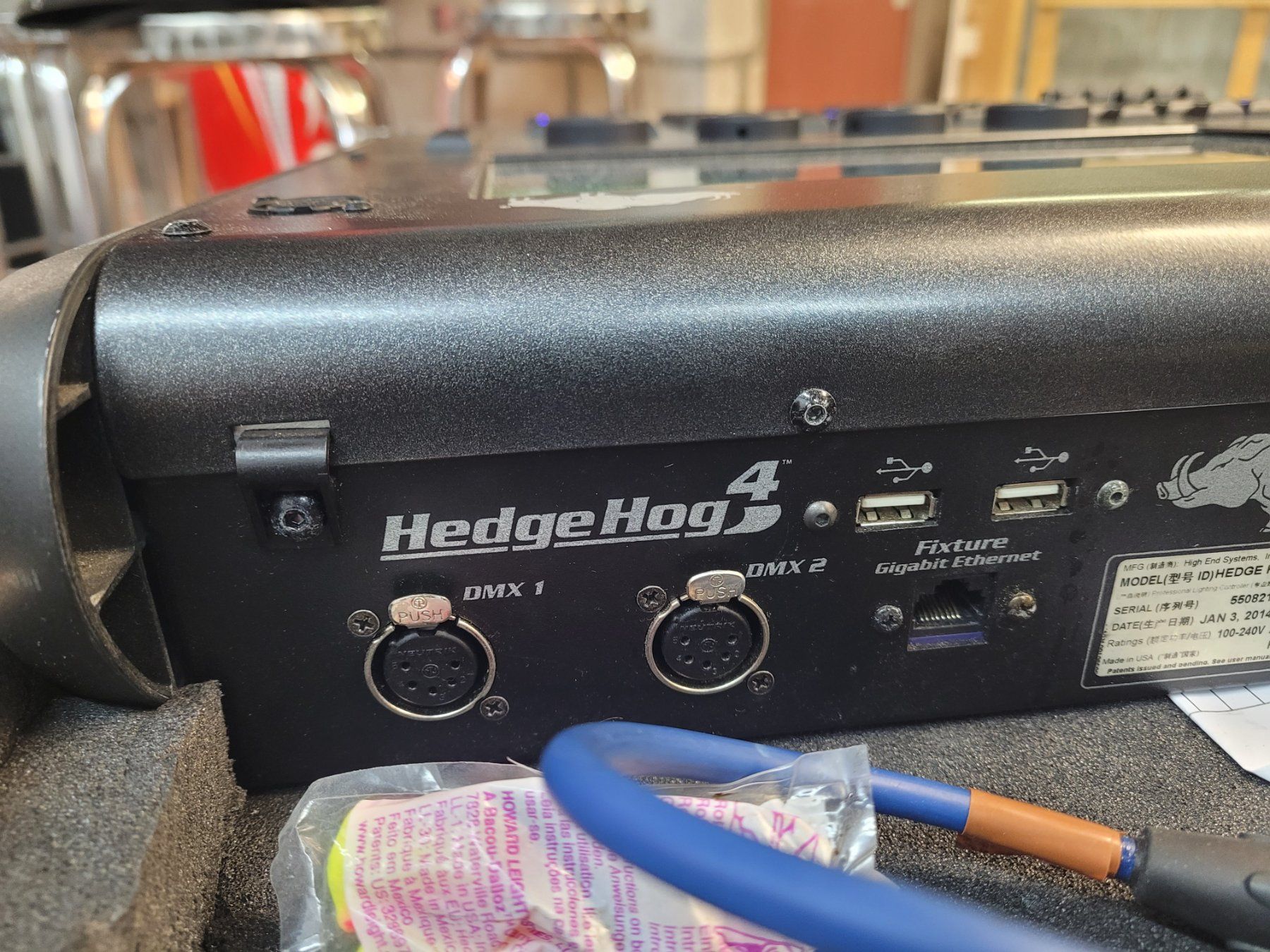 Console di mixaggio: Lichtmischpult Hedge Hog 4 inklusive Case – Usato da Vitznau venduto da Night-Fire 3