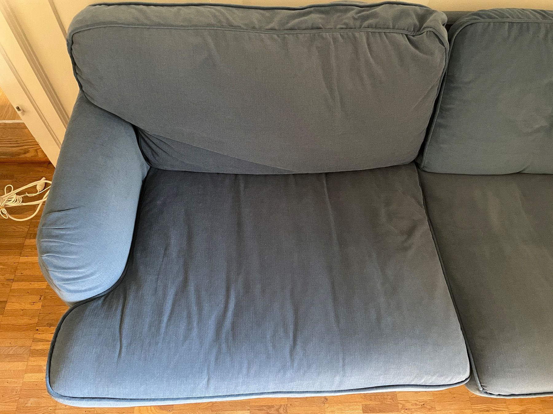 Ikea Divani: 3er Sofa Ikea blau – Usato da Winterthur venduto da matou.53 3