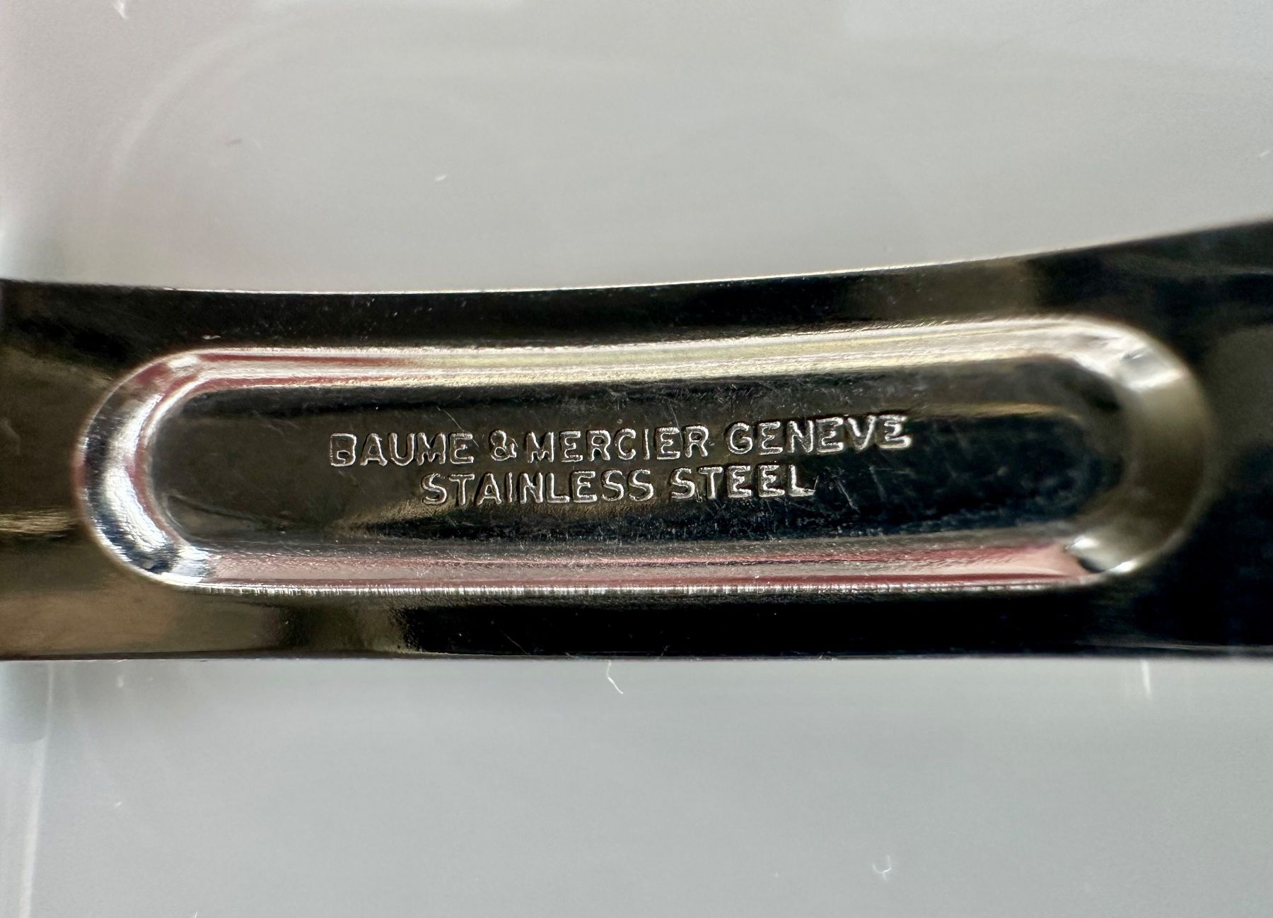 Baume & Mercier Uhren: BAUME & MERCIER LINEA - BOUCLE DÉPLOYANTE 12 mm - NEUVE – Neu (gemäss Beschreibung) aus Conthey von advisia 8