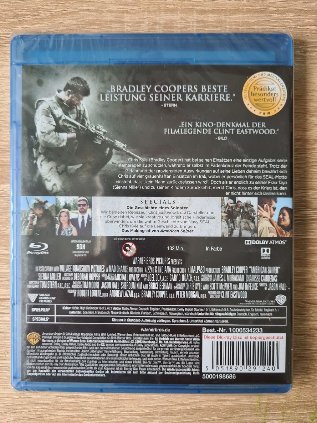 Alle DVDs: American Sniper - New - Blu-ray – Neu und originalverpackt aus Carouge GE von Franllo 1