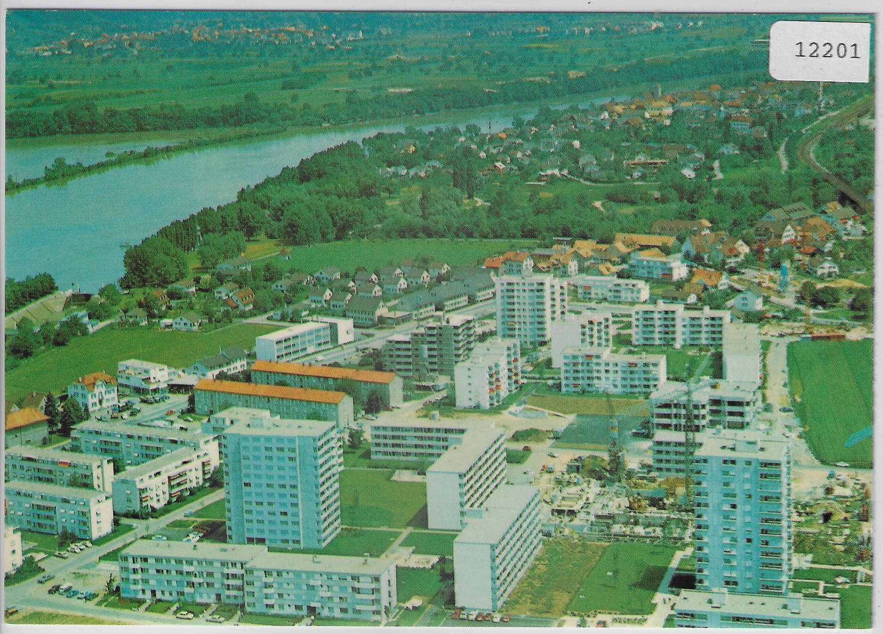 Cartoline postali: Flugaufnahme Pratteln Längi mit Augst – Antico da Ettingen venduto da Kartenplanet