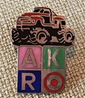 B507 - Pin AKRO Monster Truck