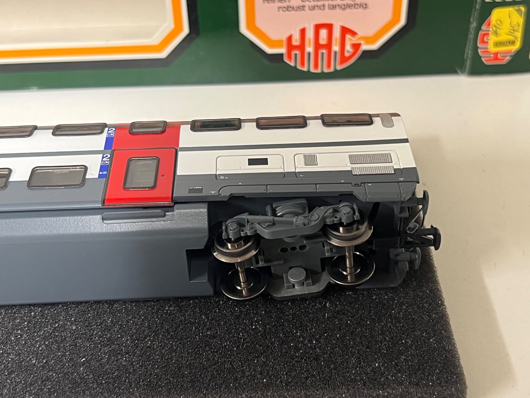 Hag Modellini di ferrovie: Hag SBB IC 2000 2.Kl. AC Nr.490 – Usato da Neuenhof venduto da ludovicco 6
