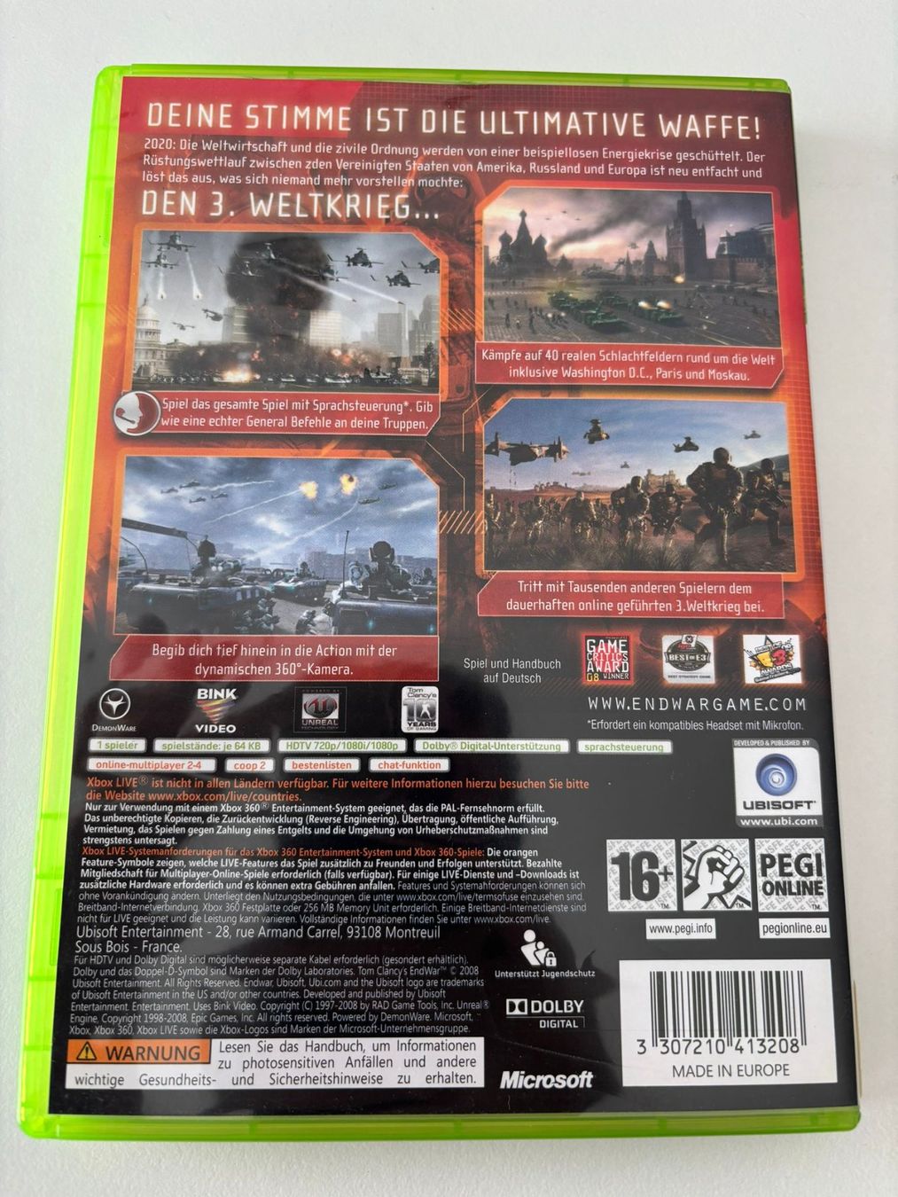 Giochi: Tom Clancy's Endwar (XBOX 360) – Usato da Herisau venduto da Seyashop_2 2
