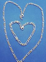 Herren Kettenset in 750 Gold