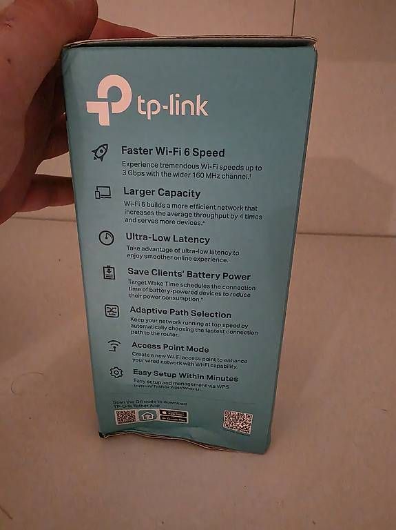 WiFi: TP-Link RE700X AX3000 Wi-Fi Range Extender – Neuf avec emballage d'origine à Hausen AG par lon_9tcd 2