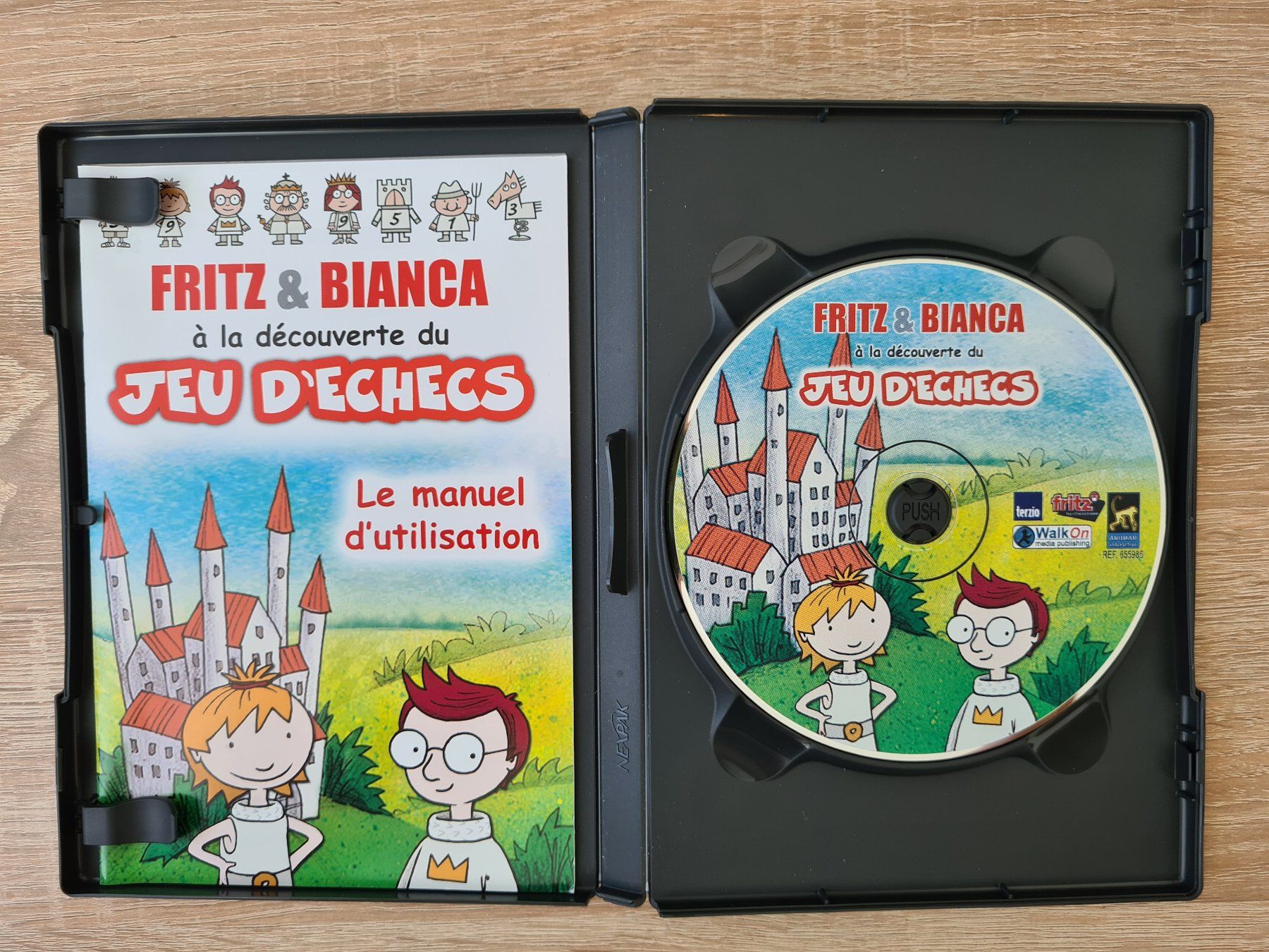 Giochi: Fritz & Bianca - Jeu D'echecs pour enfants - PC – Usato da Carouge GE venduto da Franllo 3