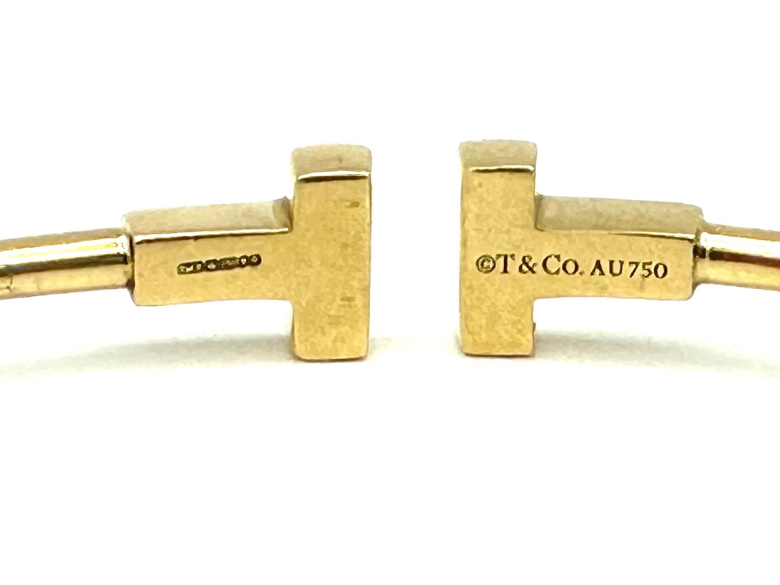 Tiffany & Co. Armbänder & -reifen: TIFFANY & Co. Bracelet "Wire" or jaune 18K – Gebraucht aus Renens VD von Diademe.sarl 6