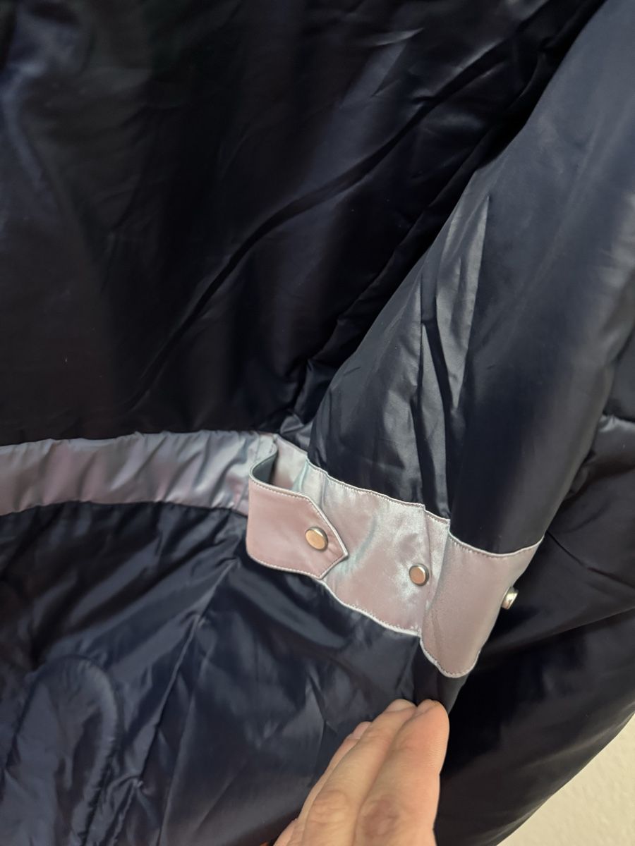 Jacken: Uber Daunen Winterjacke mit Kapuze, Grau, PrimaLoft, L – Neu (gemäss Beschreibung) aus Niederbipp von yar_tf6f 7