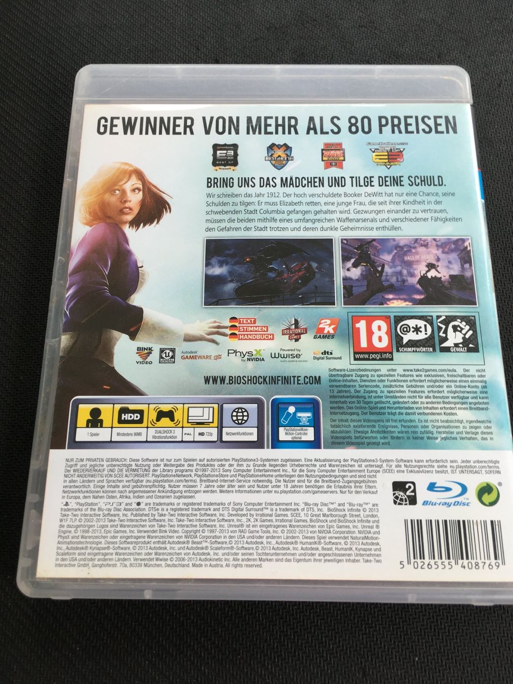 Sony Spiele: Bioshock Infinite -  PS3 / Playstation 3 – Gebraucht aus St.Gallen von sjosjo 1