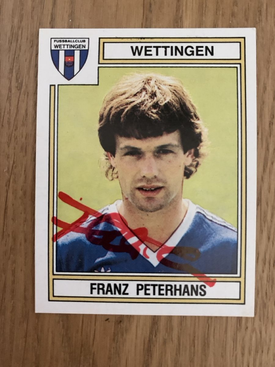Autografi: FC Wettingen 9 Paninibilder mit Autogrammen 1984 – Usato da Greifensee venduto da Bohne01 3