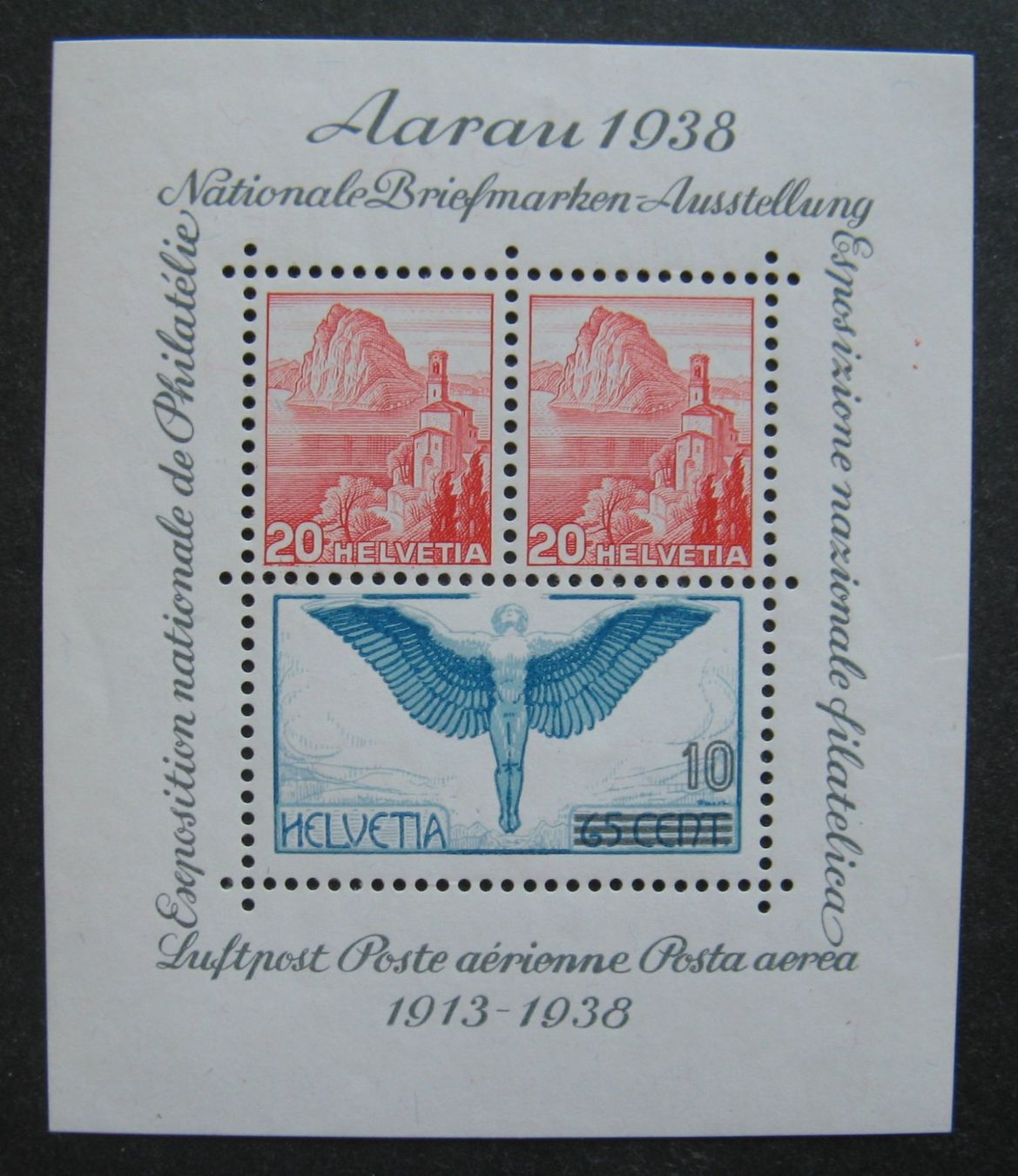 Tutti i francobolli: W 11 1938 Aarauer Block postfrisch – Nuovo (secondo la descrizione) da Frauenfeld venduto da Interessent1