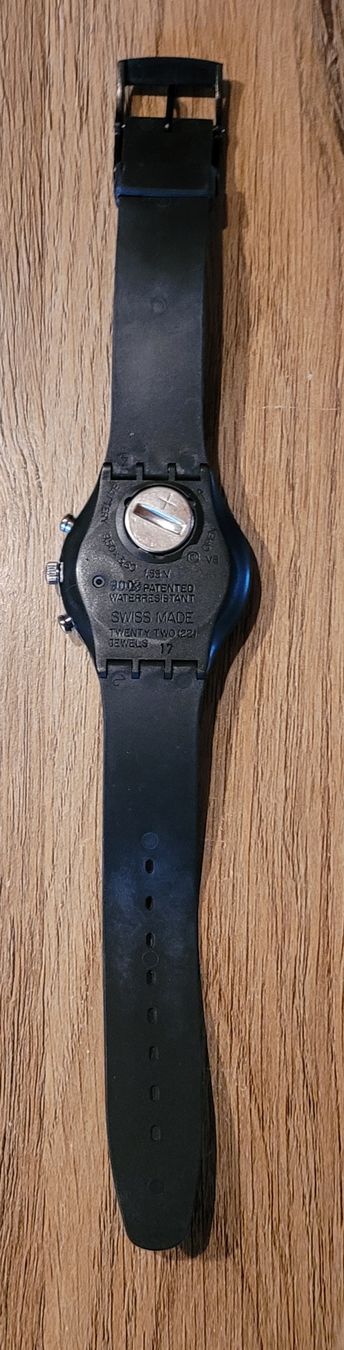 Swatch Orologi: Swatch Chrono "Black Friday" SCB 100, 1991 – Nuovo (secondo la descrizione) da Villmergen venduto da homa76 1