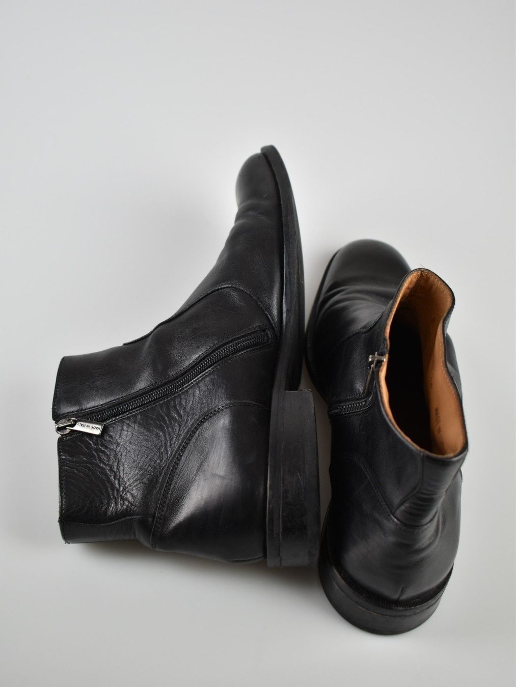Navyboot Chaussures hommes: Navyboot Leder Boots, Grösse 44 – D'occasion à Zürich par woh_b7gw 1