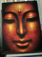 Buddhabild Bali gross Unikat Original