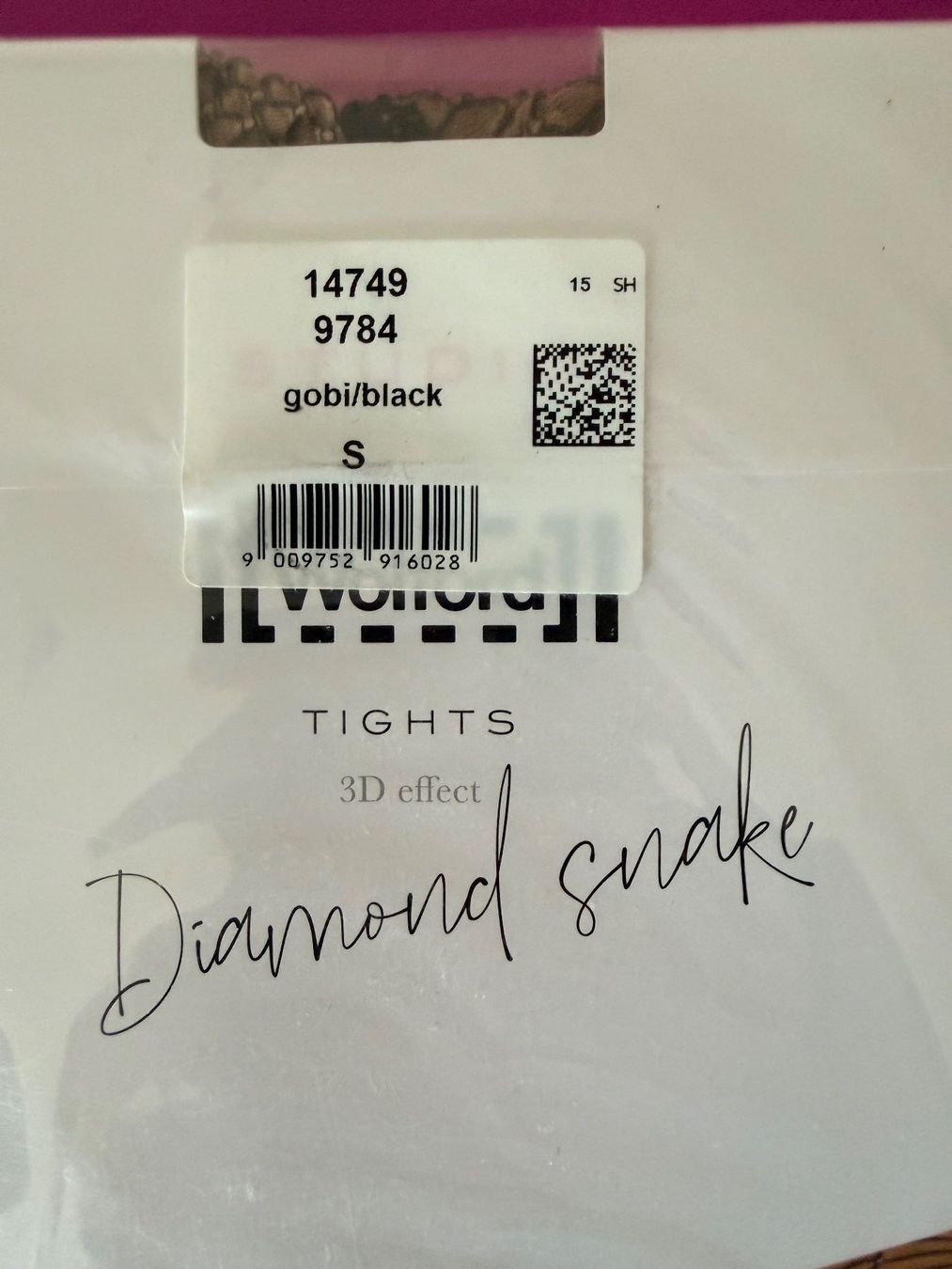 Wolford Calze & Collant: WOLFORD, Strumpfhose DIAMOND SNAKE, Grösse S, Hellbraun – Nuovo e nell'imballaggio originale da Rudolfstetten venduto da gst_g7xl 1
