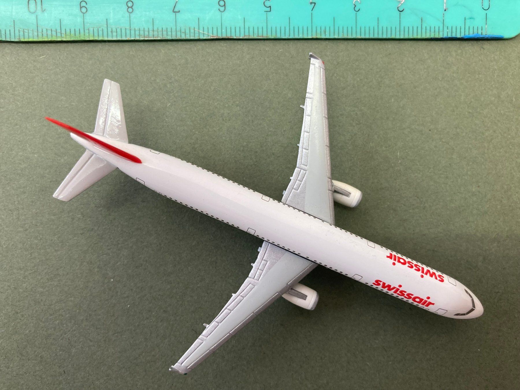 Herpa Modellbausätze & Standmodelle: Modellflugzeug Swissair – Gebraucht aus Richterswil von Nathan_adler 2