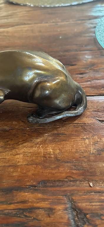 Figuren: Löwe Figur Bronze 1,55kg L 22cm – Gebraucht aus Basel von Joshy03 3