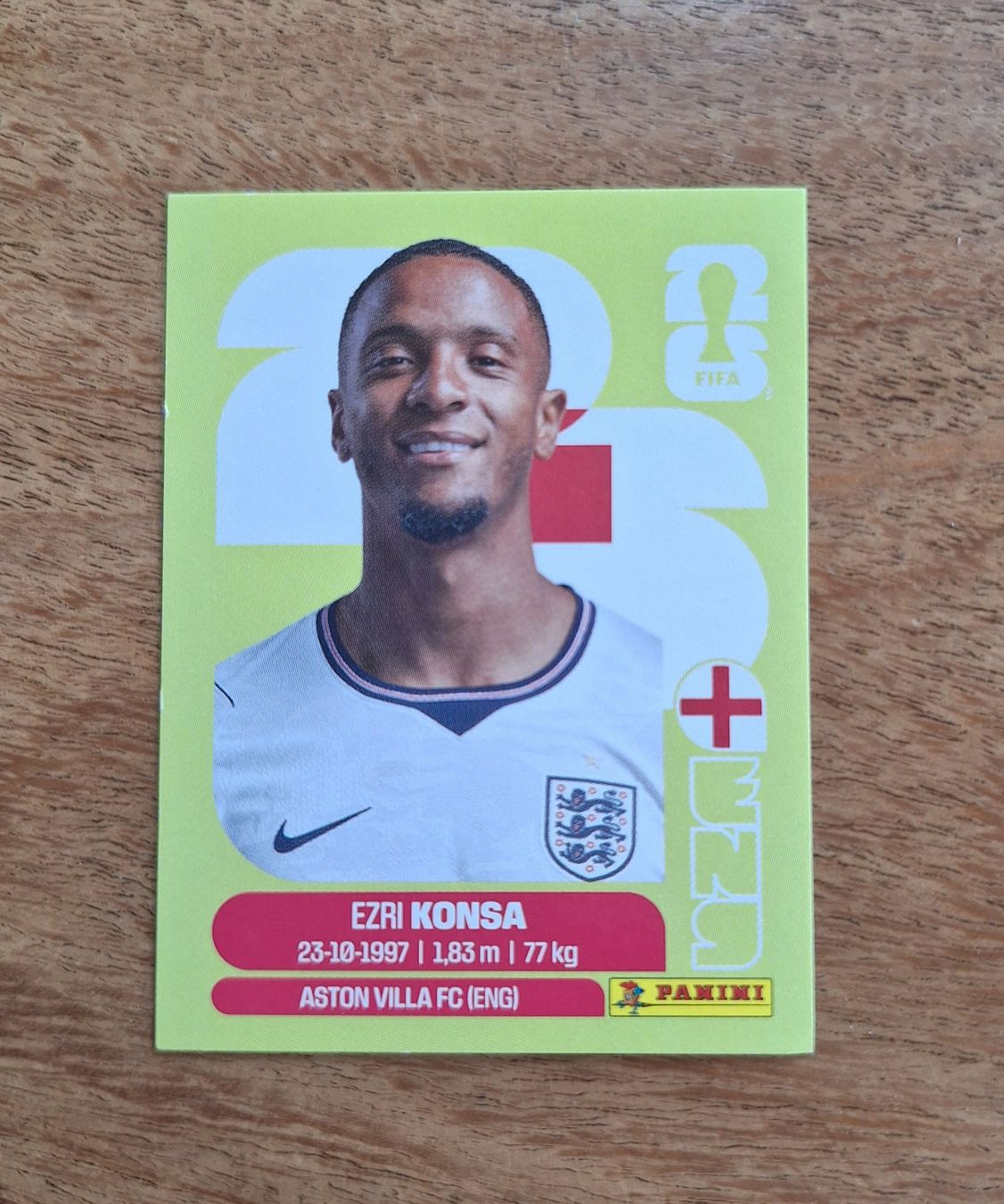 Panini Carte collezionabili: Panini Ezri Konsa ENG 5 – Nuovo (secondo la descrizione) da Romanens venduto da Crocette