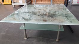 Salontisch / Couchtisch Unikat Crea-Glass