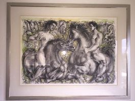 Lithografie von Hans Erni