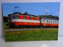 Postkarte "SBB Re 4/4II  Swiss Express"Städteschnellzug"