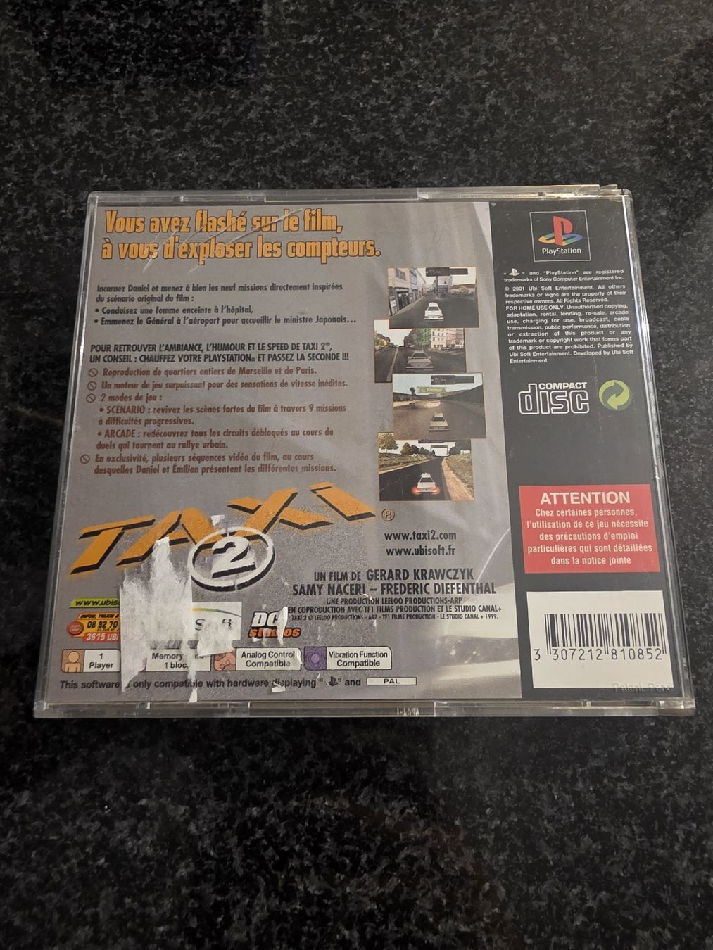 Giochi: Taxi 2 PS1 – Usato da Chavornay venduto da Crash37 1