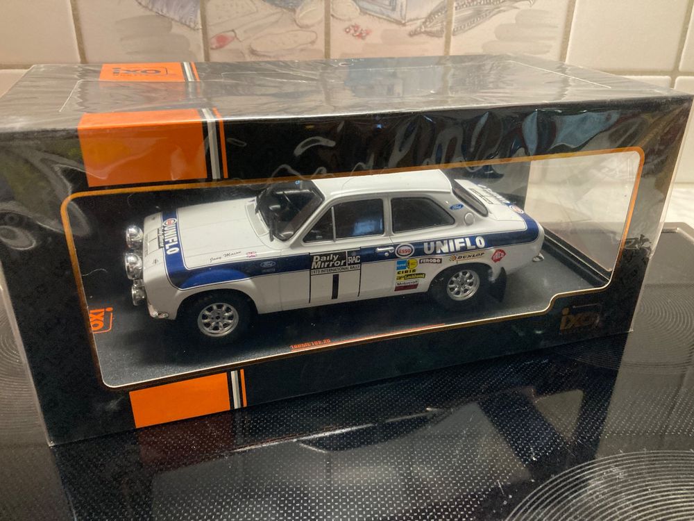 Trofeu Ford Escort Mk1 RS 1600 RAC 1973 N°142 Griffin 1/43 Résine Prévente